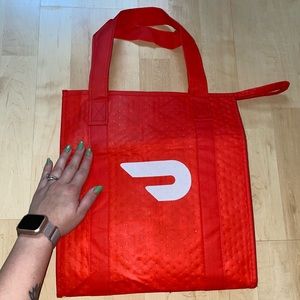 Brand New DOORDASH replacement bag and mask